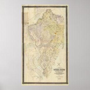 Zusammengesetztes Staten Island Poster