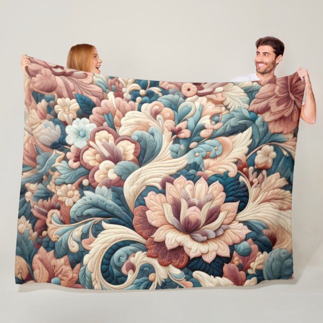 Zusammengestelltes abstraktes Design Fleecedecke (Beispiel)