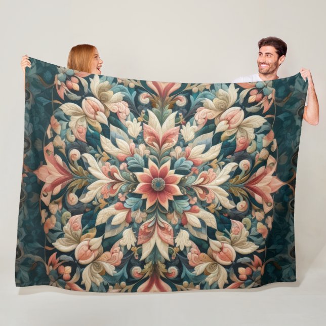 Zusammengestelltes abstraktes Design Fleecedecke (Beispiel)