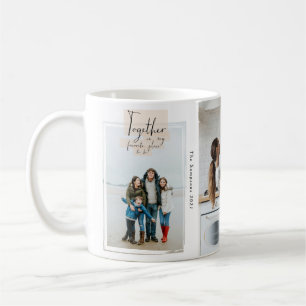 Zusammenkleben der Familie Sake 3 FotoCollage halt Kaffeetasse