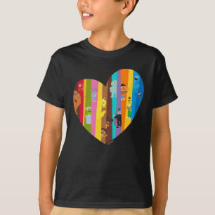 Zusammenkommen Herz T-Shirt