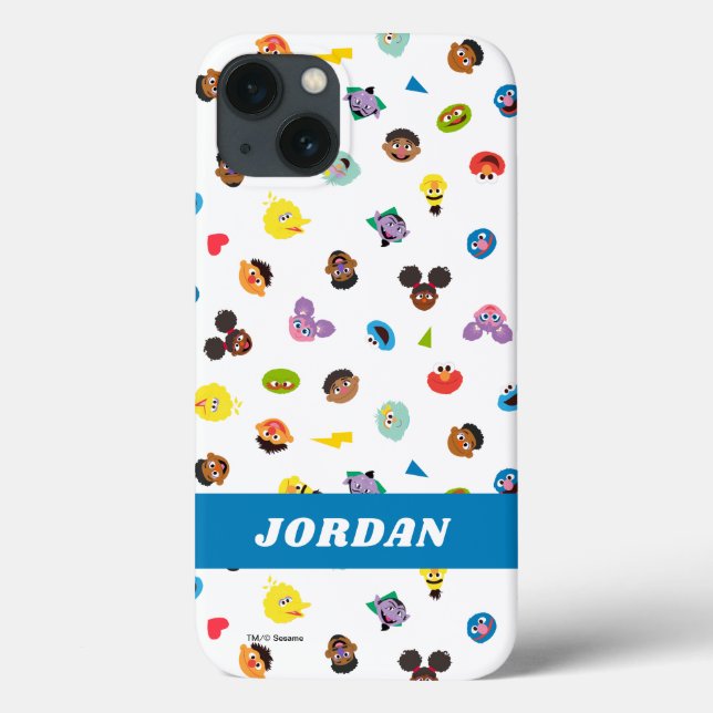 Zusammenkommen von Gesichtsmustern | Name hinzufüg Case-Mate iPhone Hülle (Rückseite)