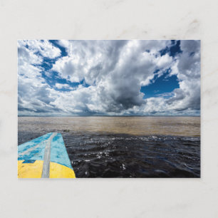 Zusammenkunft der Gewässer in Peru Postkarte