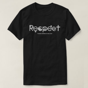 Zusammenleben mit Respekt - Frieden Freundlichkeit T-Shirt