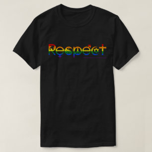 Zusammenleben mit Respekt Gay Pride T-Shirt