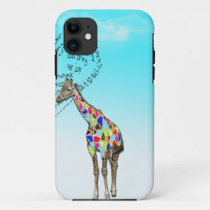 Zusammenpassende Giraffen-Liebeherz iphone title_seo2