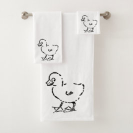 Zusammenpassendes Tuch-Set Badhandtuch Set