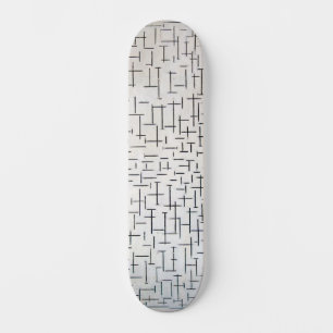 Zusammensetzung 10, Pier und Ozean Mondriaan Skateboard