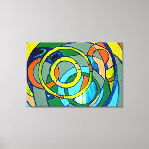 Zusammensetzung #26 durch Michael Moffa Leinwanddruck