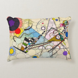 Zusammensetzung 8 von After Wassily Kandinsky Dekokissen