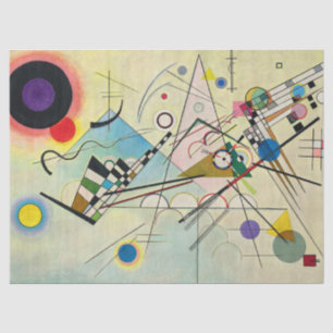 Zusammensetzung 8 von Wassily Kandinsky Seidenpapier