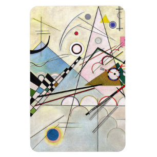 Zusammensetzung 8 Wassily Kandinsky Magnet