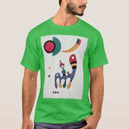 Zusammensetzung Biomorphische Abstraktion - Kandin T-Shirt