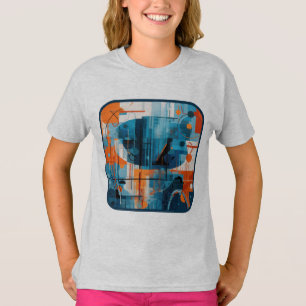 Zusammensetzung der abstrakten geometrischen Forme T-Shirt