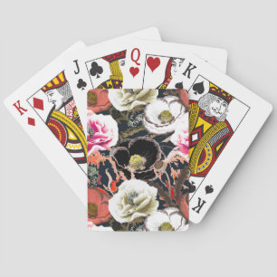 Zusammensetzung der Blume. Spielkarten