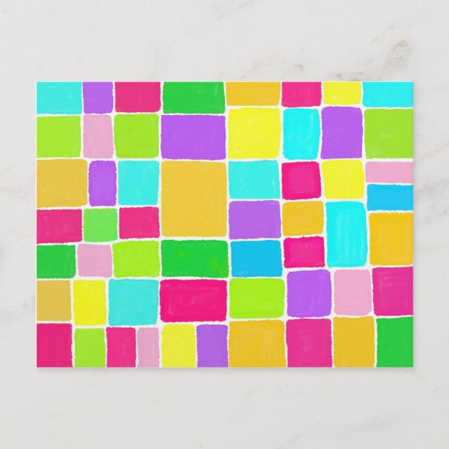 Zusammensetzung der Wasserfarbe Postkarte (Vorderseite)