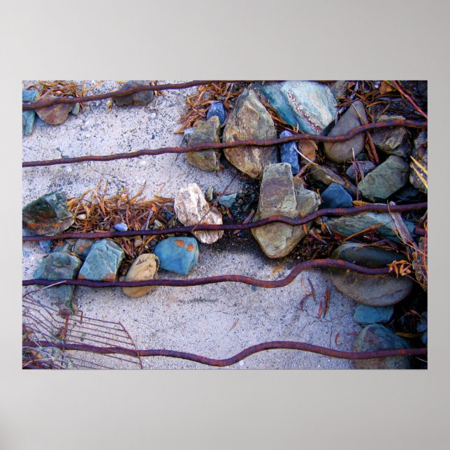 Zusammensetzung des Flusses Poster (Vorne)