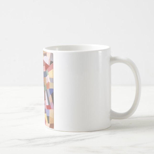 Zusammensetzung durch Otto Freundlich Kaffeetasse (Rechts)