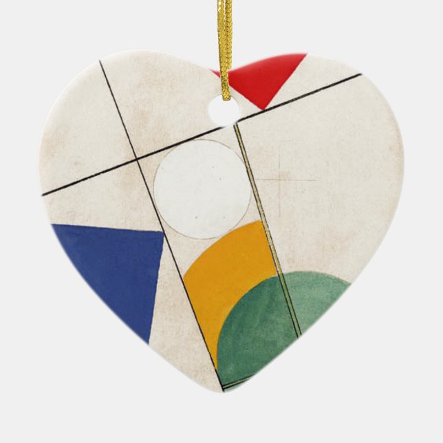 Zusammensetzung durch Sophie Taeuber-Arp Keramik Ornament (Vorne)