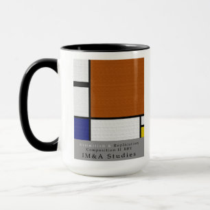 Zusammensetzung II Braune gelbe Tasse