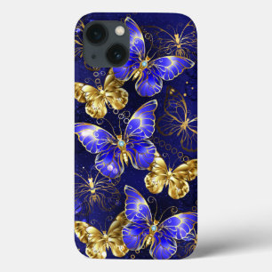 Zusammensetzung mit Sapphire-Schmetterlingen Case-Mate iPhone Hülle