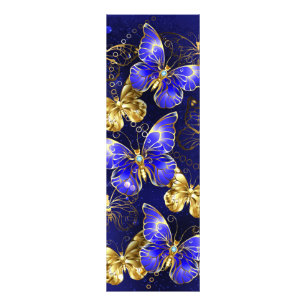 Zusammensetzung mit Sapphire-Schmetterlingen Fotodruck