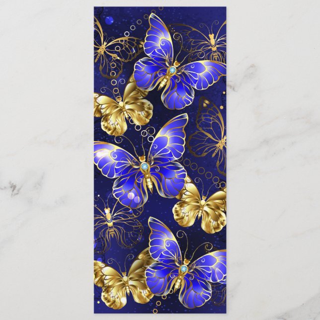 Zusammensetzung mit Sapphire-Schmetterlingen Programm (Vorderseite)