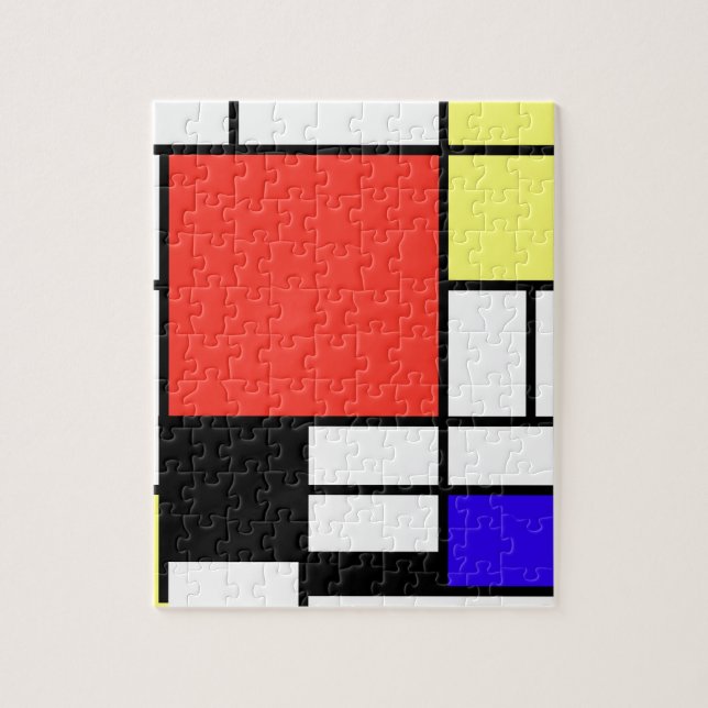 Zusammensetzung, Mondriaan (Vertikal)
