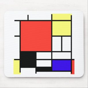 Zusammensetzung, Mondriaan Mousepad