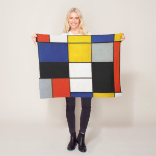 Zusammensetzung, Mondrian Fleecedecke