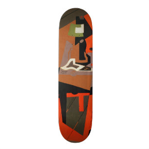 Zusammensetzung (Öl auf Leinwand) Skateboard