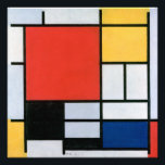 Zusammensetzung Rot, Gelb, Blau, Schwarz | Mondria Fotodruck<br><div class="desc">Die Komposition mit Rot,  Gelb,  Blau und Schwarz ist ein Gemälde von Piet Mondriaan aus dem Jahr 1921.</div>