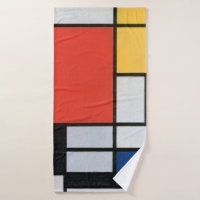Zusammensetzung Rot, Gelb, Blau, Schwarz, Mondrian