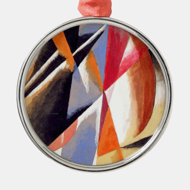 Zusammensetzung Silbernes Ornament (Vorne)