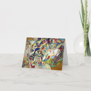 Zusammensetzung VII von Wassily Kandinsky Dankeskarte