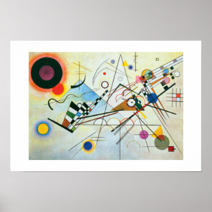 Zusammensetzung VIII durch Wassily Kandinsky Poster