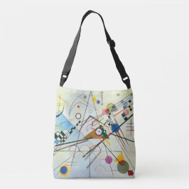 Zusammensetzung VIII durch Wassily Kandinsky Tragetaschen Mit Langen Trägern