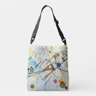 Zusammensetzung VIII durch Wassily Kandinsky Tragetaschen Mit Langen Trägern