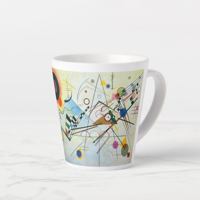 Zusammensetzung VIII von Wassily Kandinsky Milchtasse (Rechte Ecke)