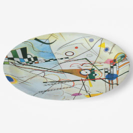 Zusammensetzung VIII von Wassily Kandinsky Pappteller