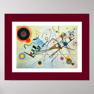 Zusammensetzung VIII von Wassily Kandinsky Poster