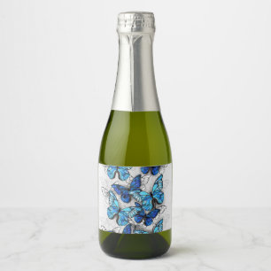 Zusammensetzung von White und Blue Butterflies