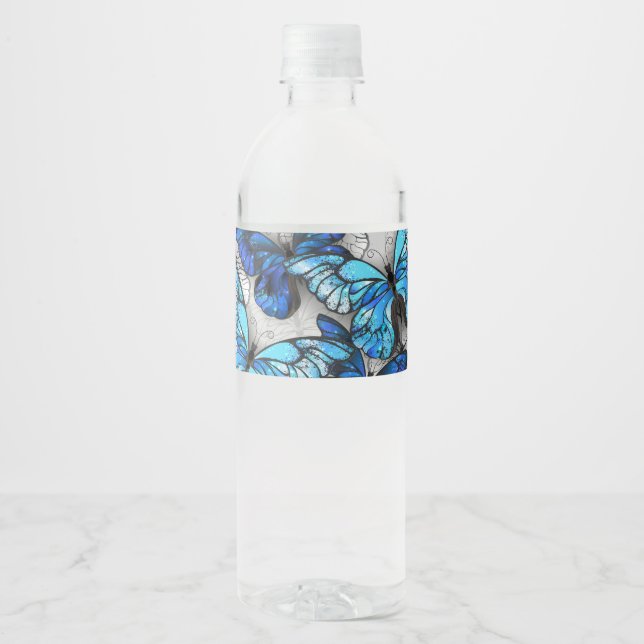 Zusammensetzung von White und Blue Butterflies (Vorderseite)