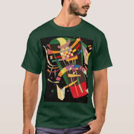Zusammensetzung X Biomorphische Abstraktion - Kand T-Shirt