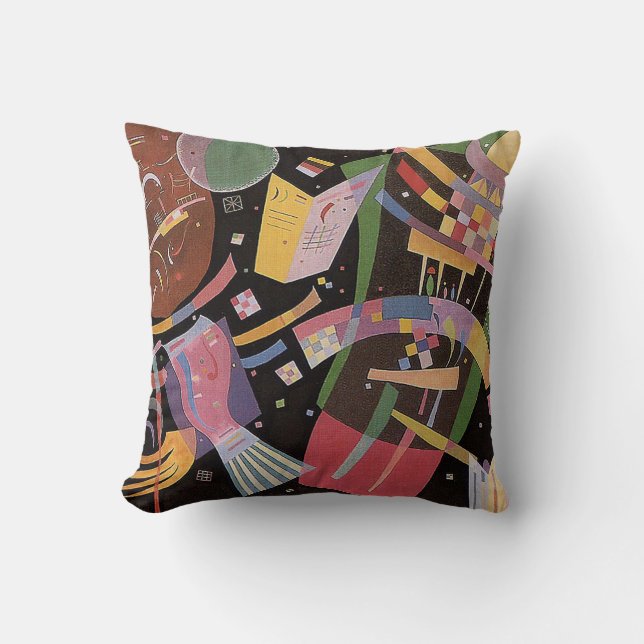 Zusammensetzung X von Vassily Kandinsky Kissen (Vorderseite)