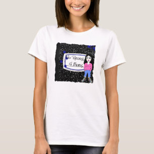 Zusammensetzungs-Notizbuch T-Shirt