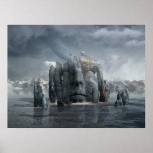 Zusammenströmen Poster