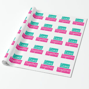 Zusammentreffen Geschenkpapier