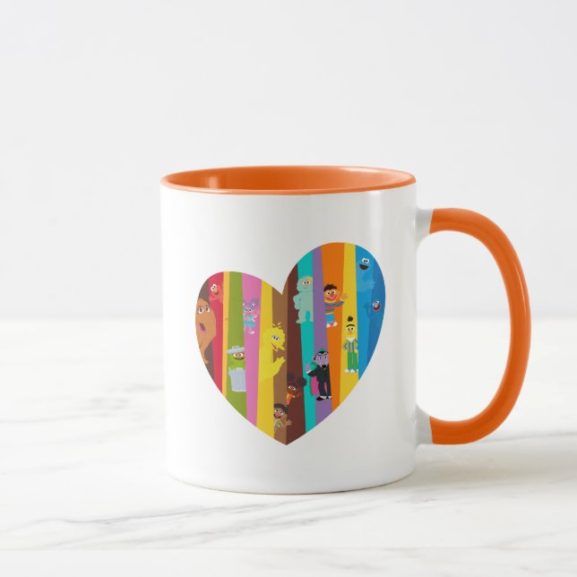 Zusammentreffen Herz Tasse (Rechts)
