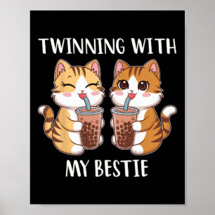 Zusammentreffen mit meiner Bestie zwei Niedliche K Poster